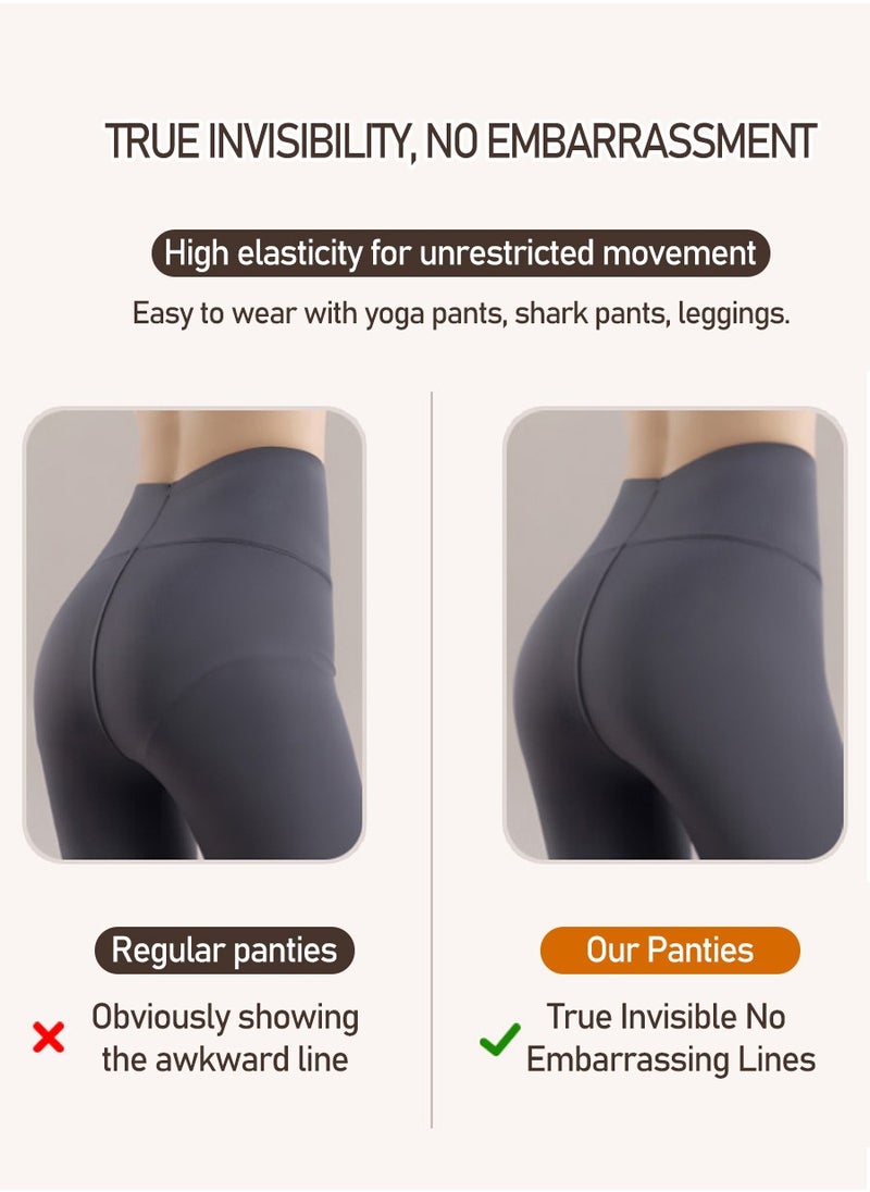 Beirui - 6pcs Seamless Triangles, Seamless Panties, Seamless Hipster Panties, Microfiber Panties, Breathable and Comfortable Invisible Panties, High Elasticity - Image 1