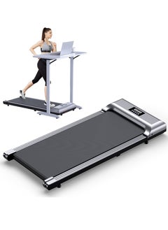 Walking Pad Under Desk Treadmill Walking Pad Treadmills Under Desk for Home Office with Remote Control Portable Treadmill in LED Display