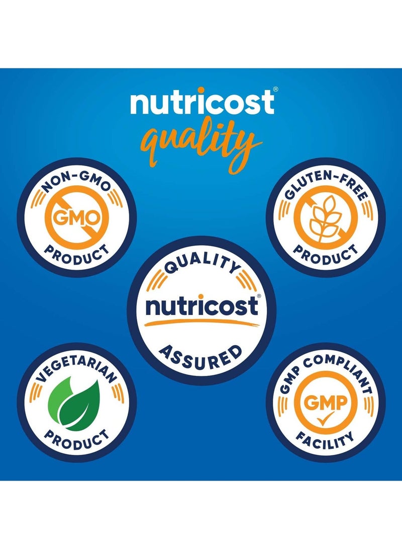 Nutricost L-Citrulline Malate 2:1 3G L-Citrulline Malate 2:1 Per Serving, 200 Servings, 600G Per Container, Unflavored Net Wt. 21.4 Oz (1.3 LB) (600 G), Dietary Supplement - Image 5