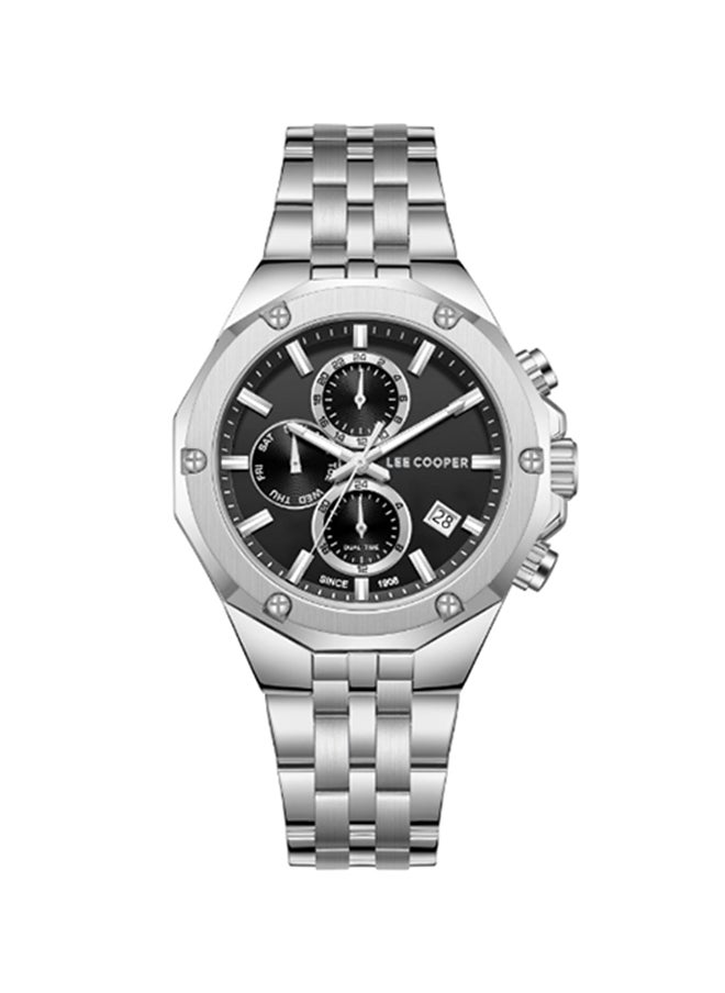 Lee Cooper Men Multi Function Black Dial Watch - LC08104.350  - Image 1