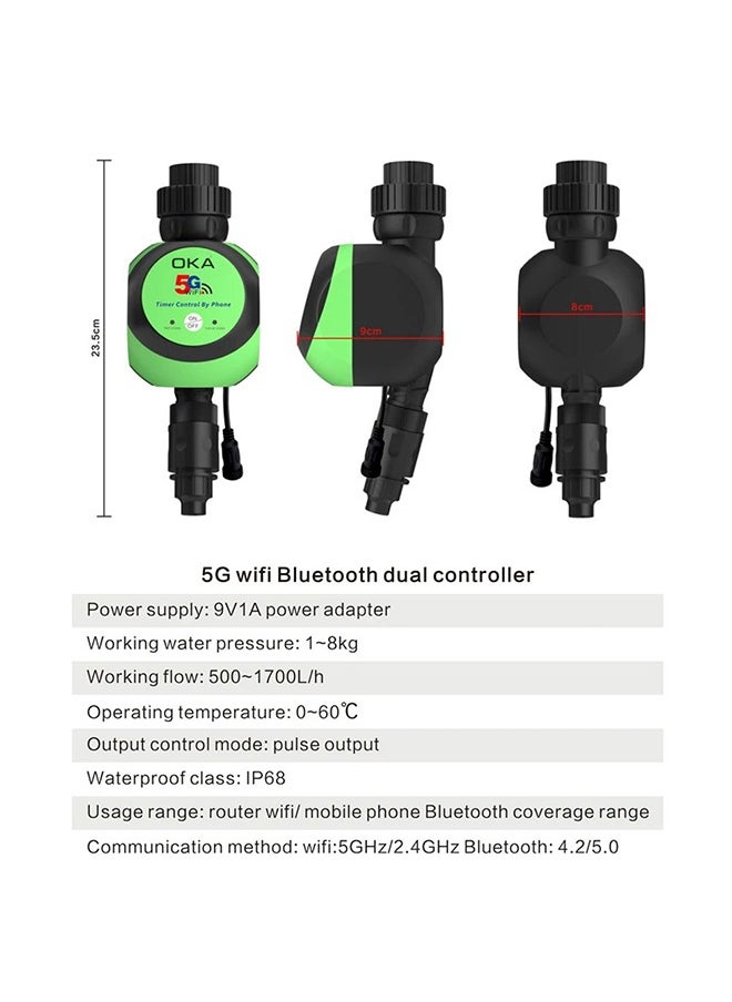 OKA - Water Regulator Equipped With An Automatic Control Unit Via Mobile Phone For Control/ TRT50 - Image 1