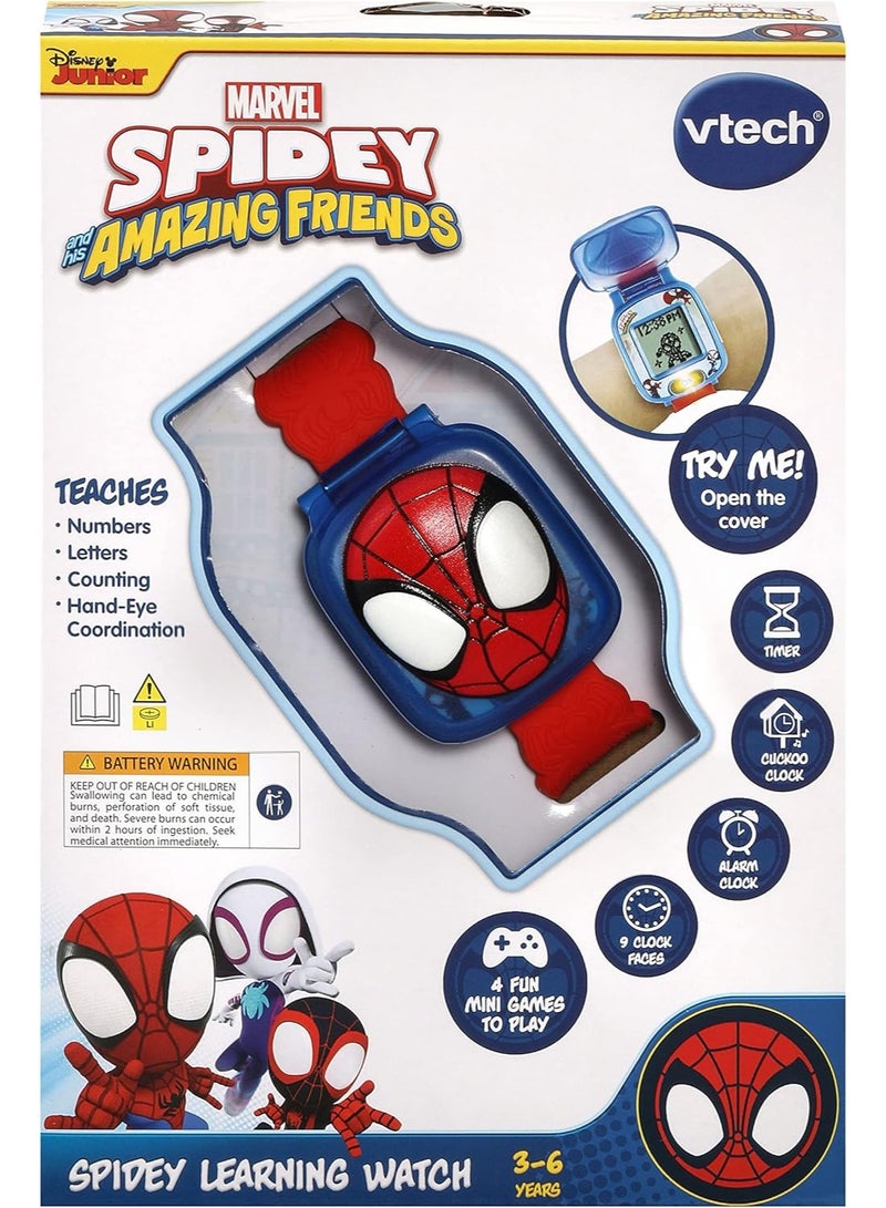 Vtech - Spidey and His Amazing Friends - Spidey Learning Watch (Multicolour) | Ideal 3 to 6 years - Image 2