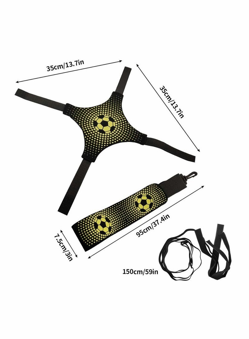 كابتن تيك مدرب ركلة كرة القدم معدات تدريب كرة القدم مساعدة تدريب كرة القدم تحسين مهارات كرة القدم ممارسة فردية للأطفال البالغين بدون استخدام اليدين يناسب جميع أحجام كرات القدم - Image 4