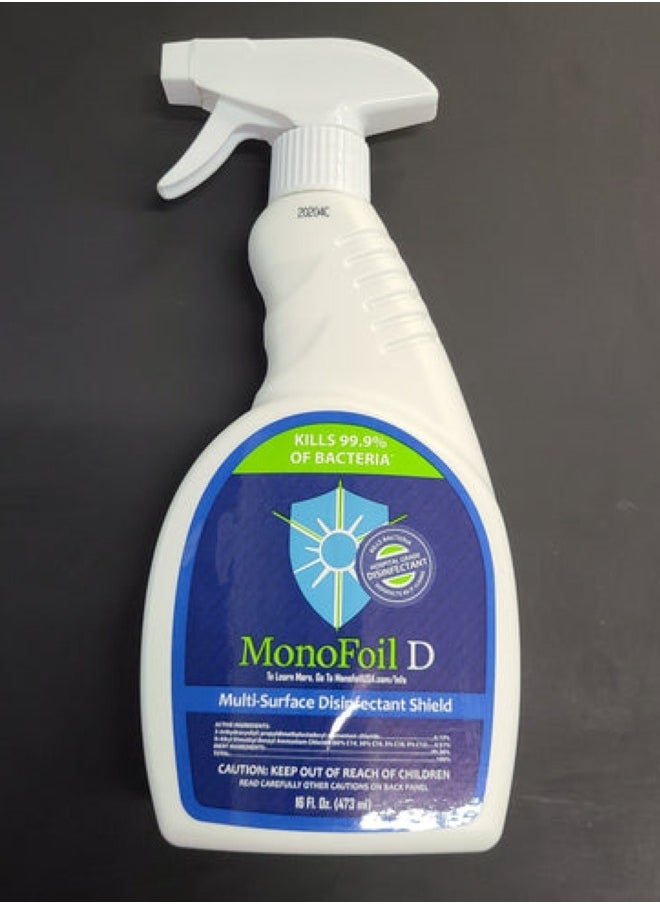MonoFoil D Multi Surface Disinfectant Shield 473 ML  - Image 2