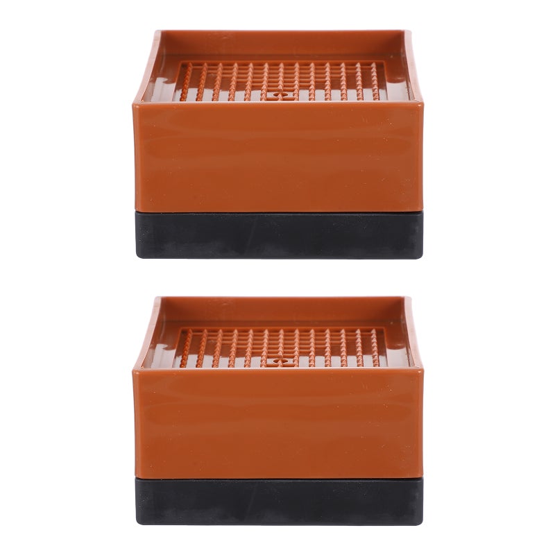Furniture Risers for Beds Sofas Tables Chairs, Durable Heavy Duty Plastic Base - Image 1