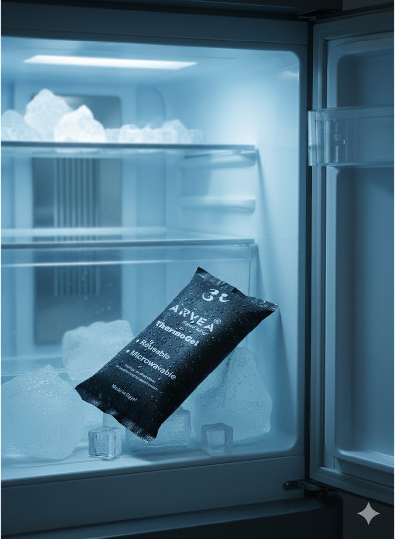  اريفيا كمادة ARVEA ThermoGel الحرارية متعددة الاستخدام للعلاج الساخن والبارد – قابلة لإعادة الاستخدام وسريعة المفعول لتخفيف الآلام - Image 5