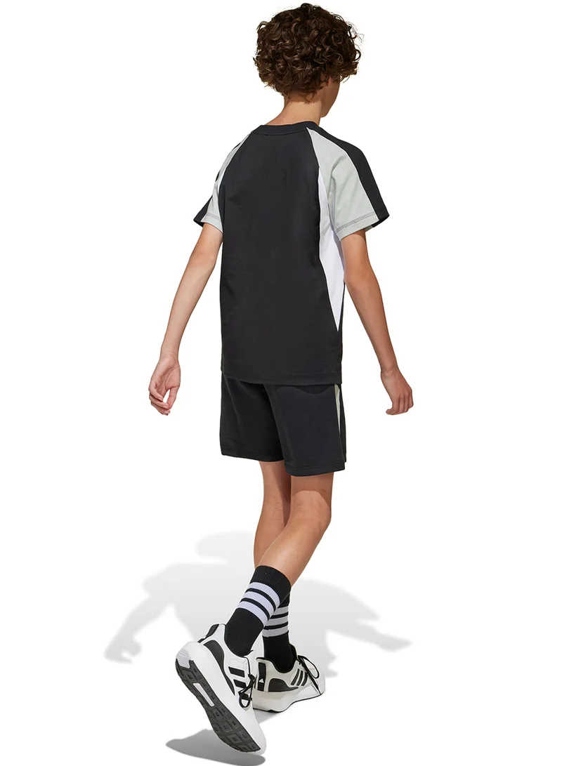 adidas Youth Seasonal Esential Colorblock Shorts