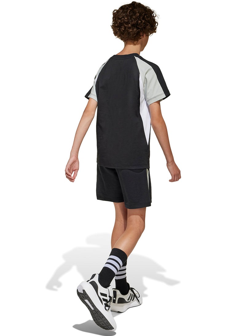 adidas شورتات ملونة أساسية للموسم للشباب - Image 2