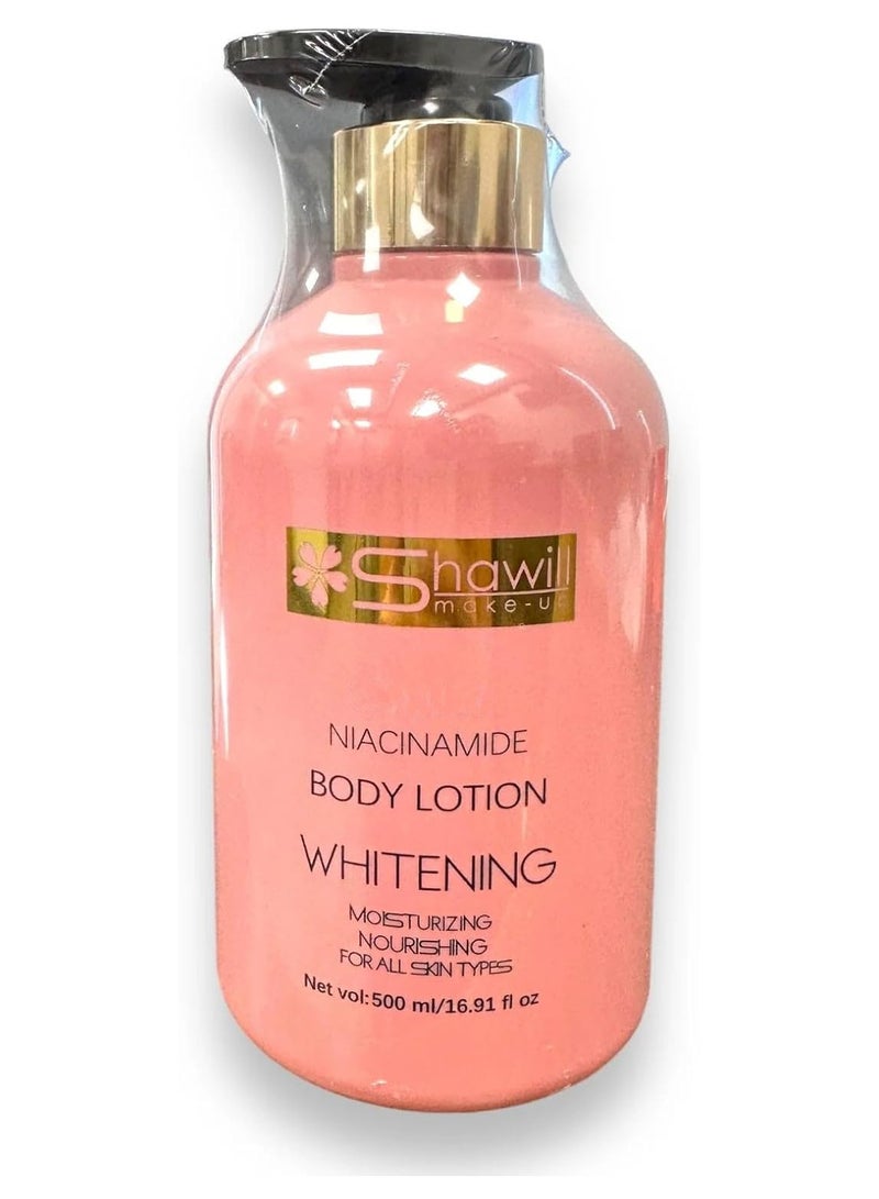 Shawill makeup sakura niacinamide body lotion whitening - Image 3