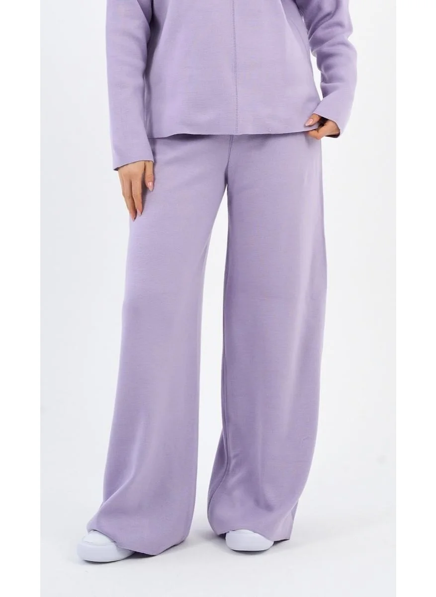 Alexander Gardi Elastic Waist Wide Leg Knitted Trousers (A90944-S-ALT)