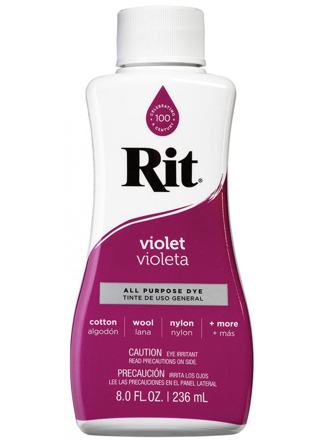Rit Dye Rit Dye Liquid Fabric Dye, 8-Ounce, Violet - Image 1