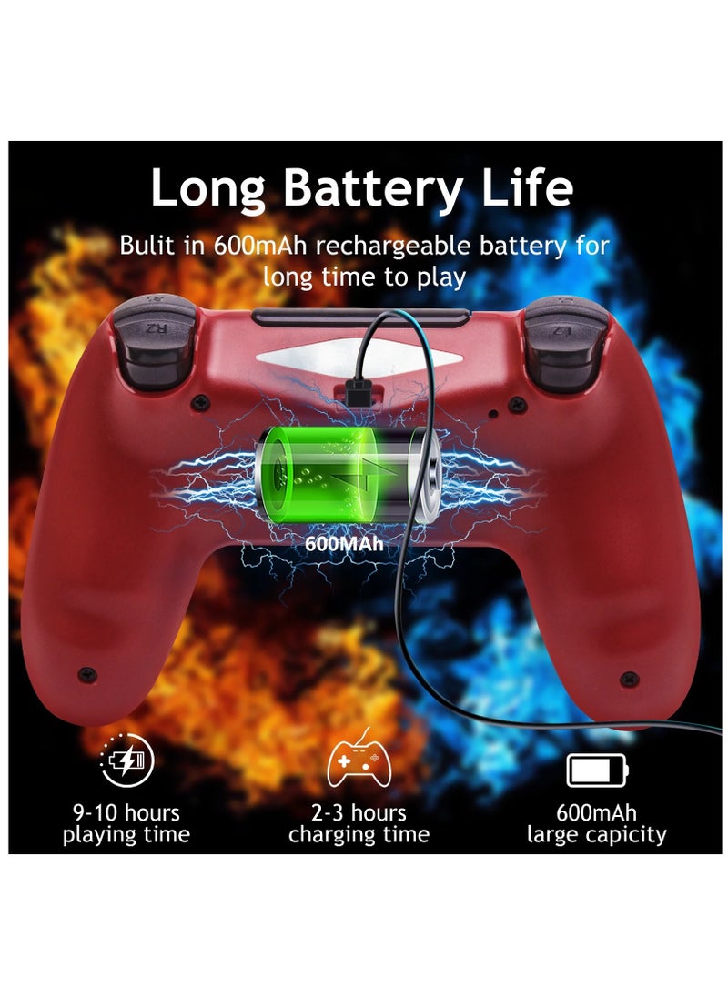 Generic PS4 Wireless Controller for PlayStation Red  - Image 5