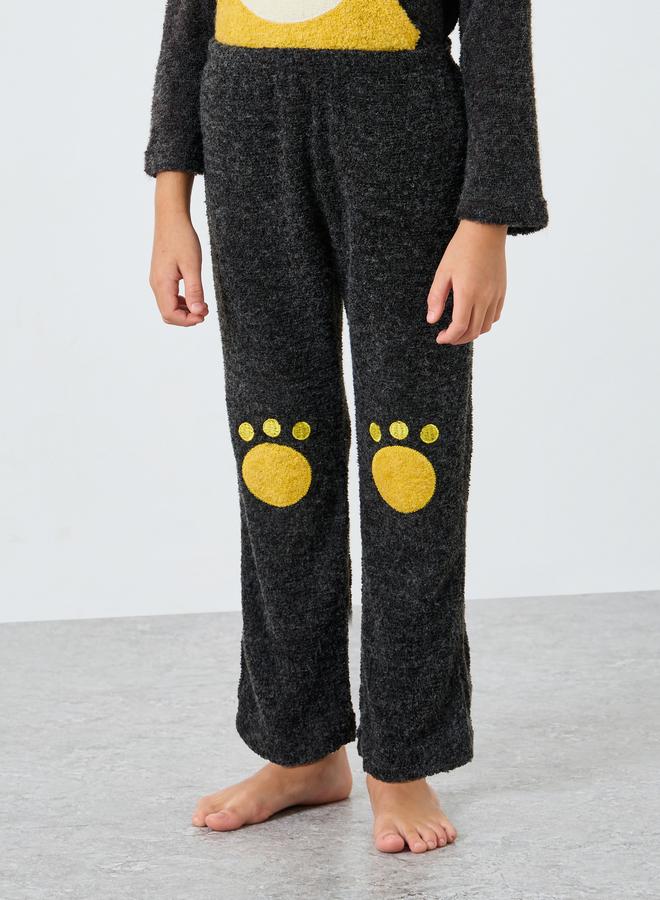 Take Two Boys Graphic Polar Fleece Top and Pyjama Set - Image 5