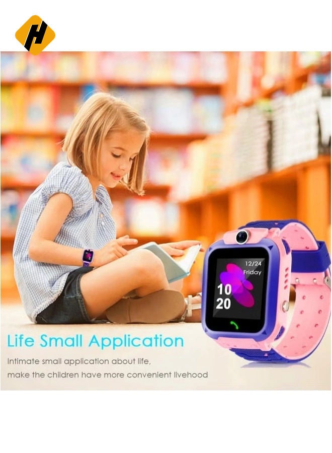 HuHa C002 Waterproof Smart Watch For Kids Pink - Image 2