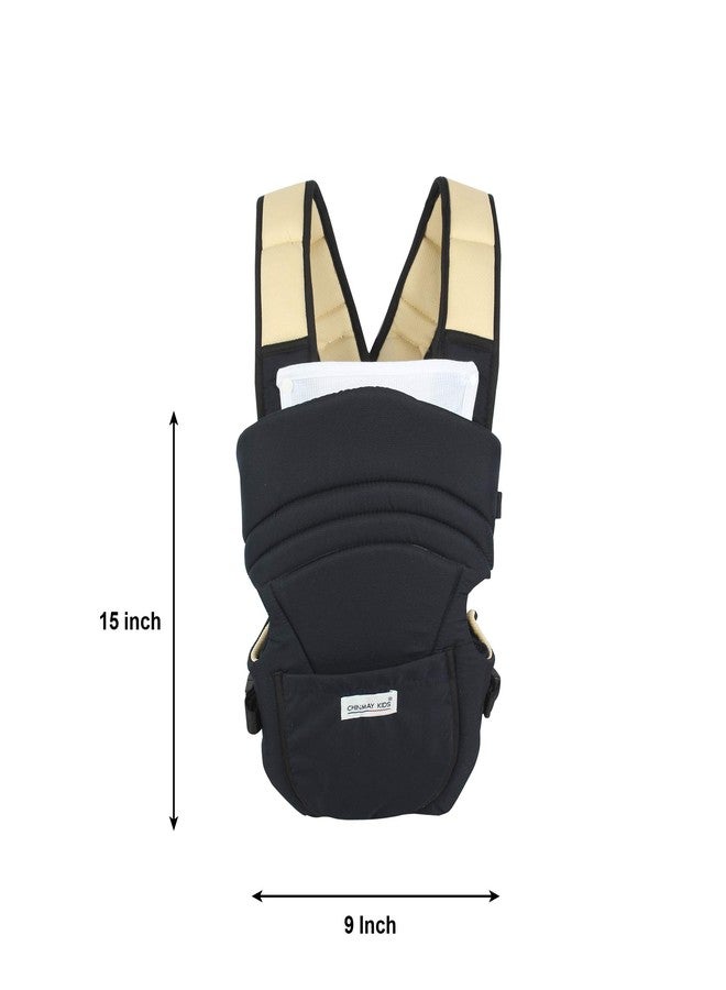 Crawl'in® Baby Carrier Sling Portable Child Infant Kangaroo Bag Ergonomic Multi Functional Carrier (Beige) - Image 2