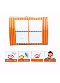 nerdnerdy Picture Sequencing 2 | Activity Book | Brain Game | Logical Activity Book | What comes next Concept | Higher Order Thinking | Effective for Children with Special | picture cards for kids speech therapy |what's next cardsNeeds| story sequence cards for kids  - Image 4
