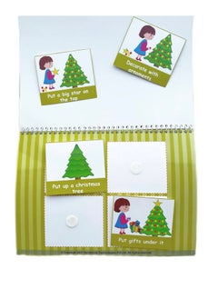 nerdnerdy Picture Sequencing 2 | Activity Book | Brain Game | Logical Activity Book | What comes next Concept | Higher Order Thinking | Effective for Children with Special | picture cards for kids speech therapy |what's next cardsNeeds| story sequence cards for kids  - Image 5