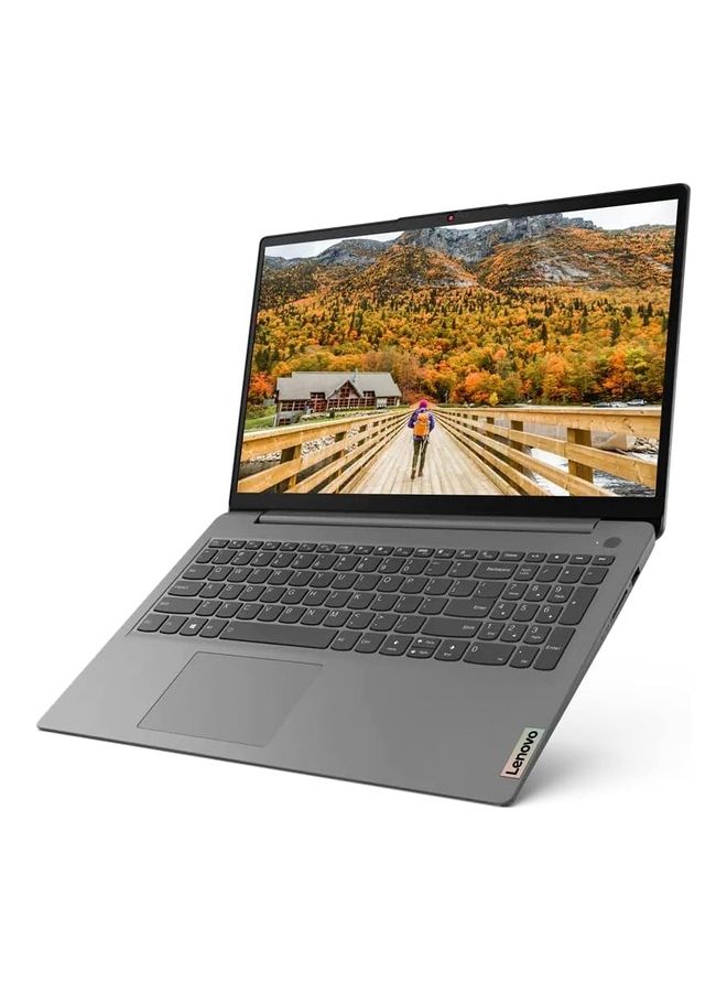 IdeaPad 3 (Upgraded Version) Laptop 15.6-Inch Display, Core i5-1155G7 Processor/8GB RAM/512GB SSD/Intel UHD Graphics/Windows 11 English/Arabic Arctic Grey