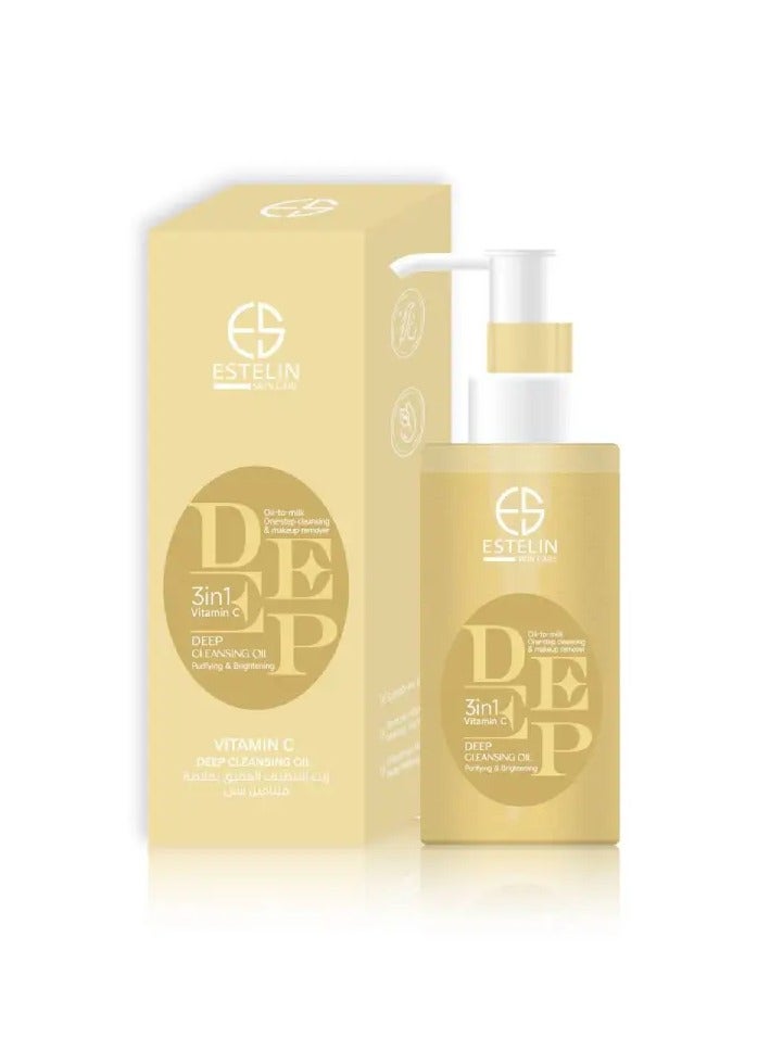 ESTELIN Deep Cleansing Oil 3 in1 Vitamin C 130 ML