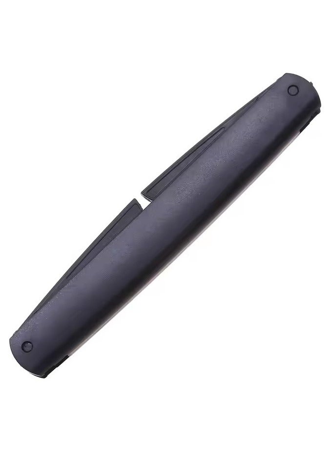 Goolsky فرشاة حواجب من الفولاذ المقاوم للصدأ الأسود ومشط رموش أدوات تجميل لتمديد الرموش - Image 5