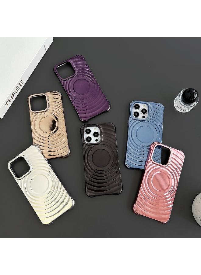Zaboon Case For iPhone 11 Electroplating Wave MagSafe Phone Case - Image 2