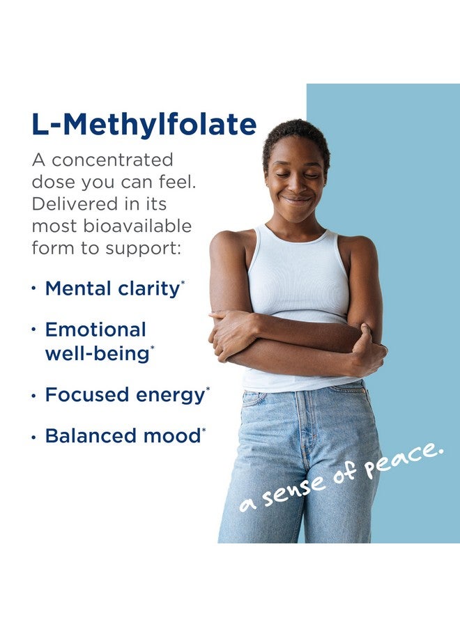 MethylPro 15mg L-Methylfolate - Professional Strength Active Methyl Folate Supplement for Brain Support & Balanced Mood - Gluten-Free Cognitive Supplement with No Fillers (90 Capsules) - Image 3