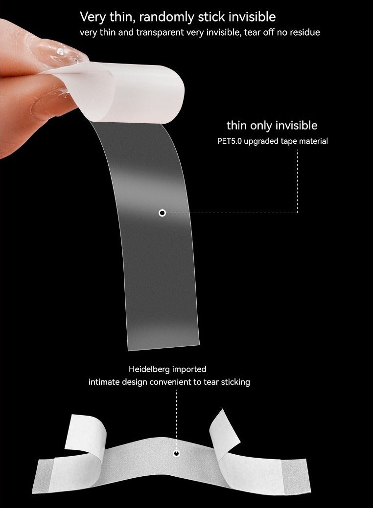 Generic 36 Strips Double-Sided Tape for Fashion,Tape for Clothes,Fabric Tape for Women Clothing and Body,All Day Strength  - Image 3