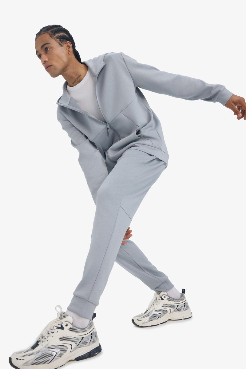 DeFacto Grey Man Slim Fit Scuba Fabric Jogger Casual - Image 2