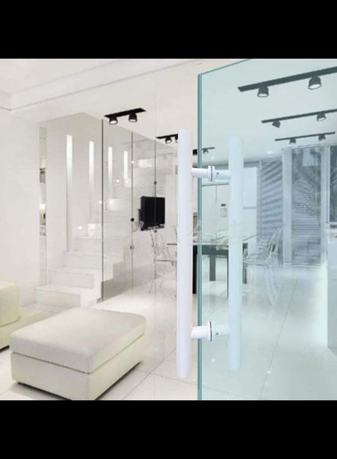 ABBASALI Cabinet Handles Drawer Pulls Stainless Steel Euro T Bar Handle in Polished Brass, Kitchen Furniture Cupboard Hardware, (10x150, white) - Image 2