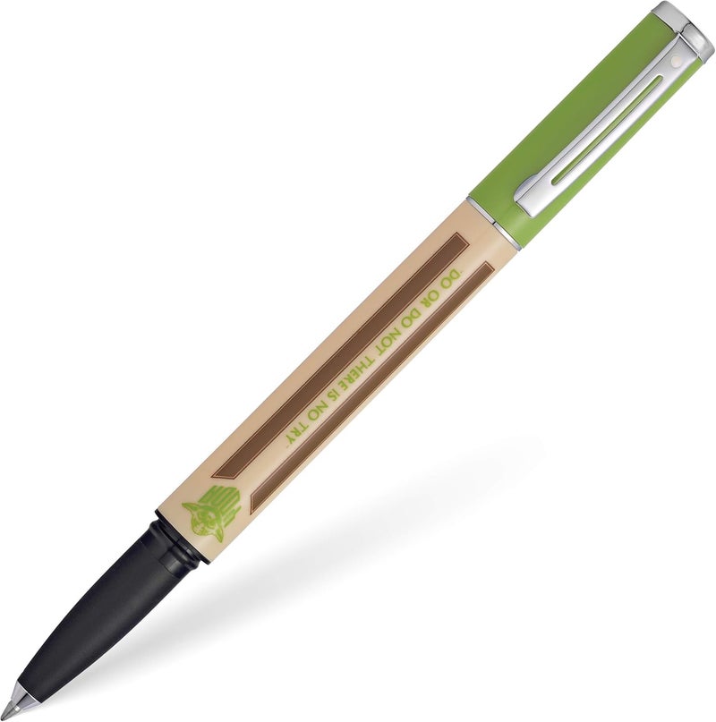 SHEAFFER قلم شيفر بوب ستار وورز يودا جل رولر بال مع تريم كروم - Image 1