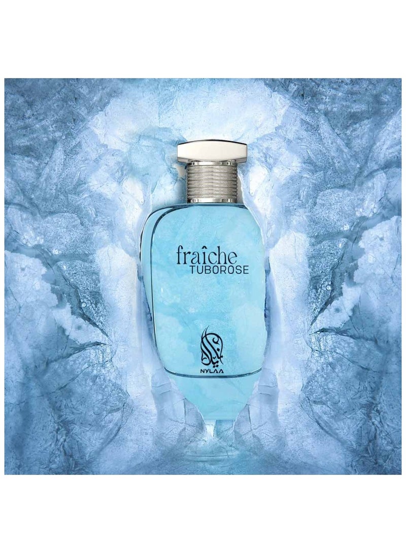 NYLAA Fraiche Tuborose Eau De Parfum For Women - 100 ML - Image 3