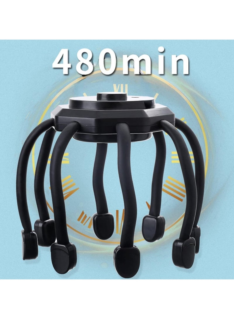 general Scalp massager head massager, 8 vibrating contacts, 3 modes, multiple massage modes to release pressure, one yard fits most, ideal gift - Image 3