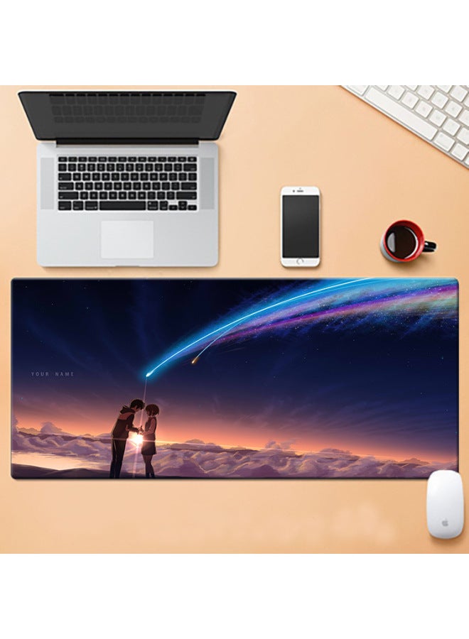 Computer Mouse Pad Super Large E-sports Boys' Game Special Two-dimensional Cartoon Celebrity Extra Large Table Pad Mouse Pad 