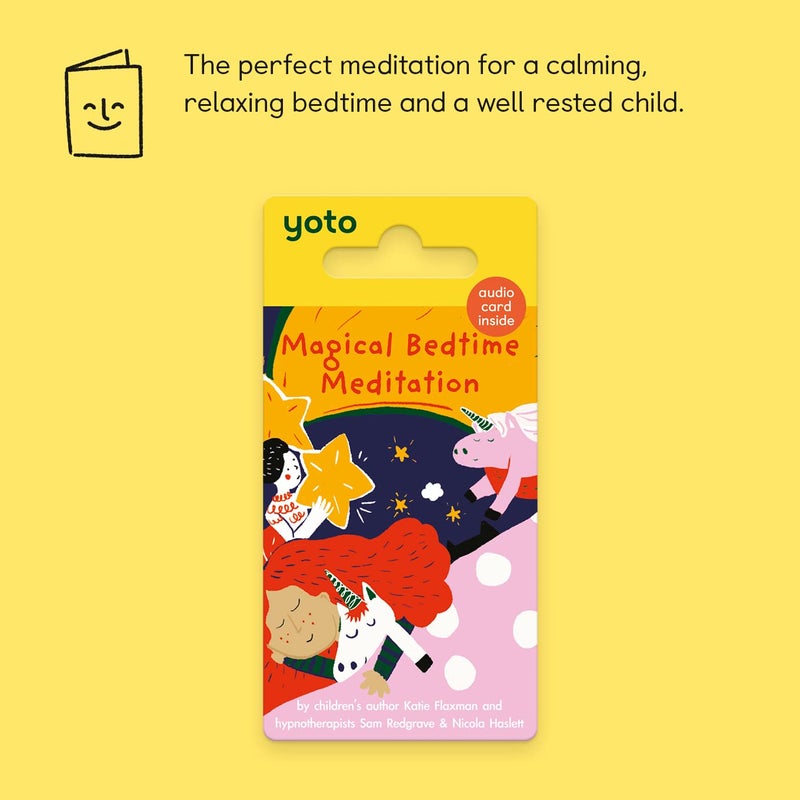 YOTO Yoto Magical Bedtime Meditation by Nicola Haslett – Kids Relaxing Audio Card for Use with Player & Mini Story Box Speaker, Naptime & Bedtime Narration with Sounds, Gift for Children Ages 3+  - Image 2