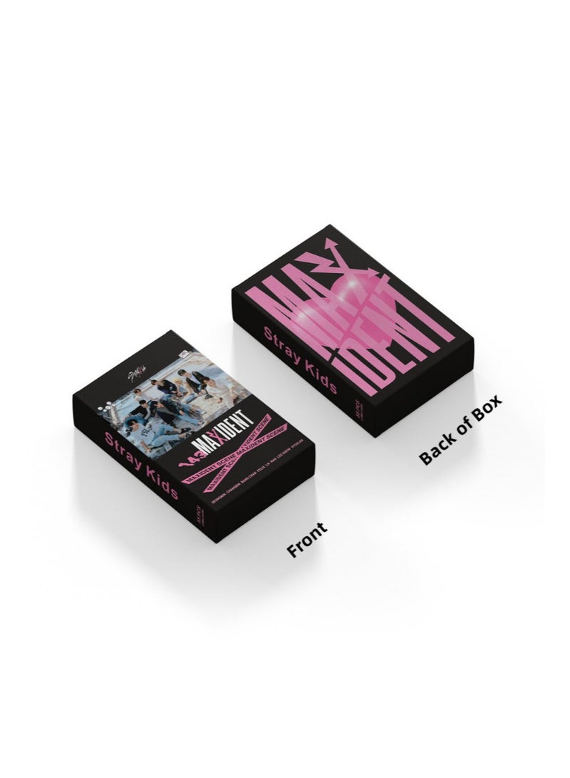NIBEMINENT 55 Pcs Kpop Stray Kids MAXIDENT Lomo Cards Card For Fans Collection Gifts - Image 2