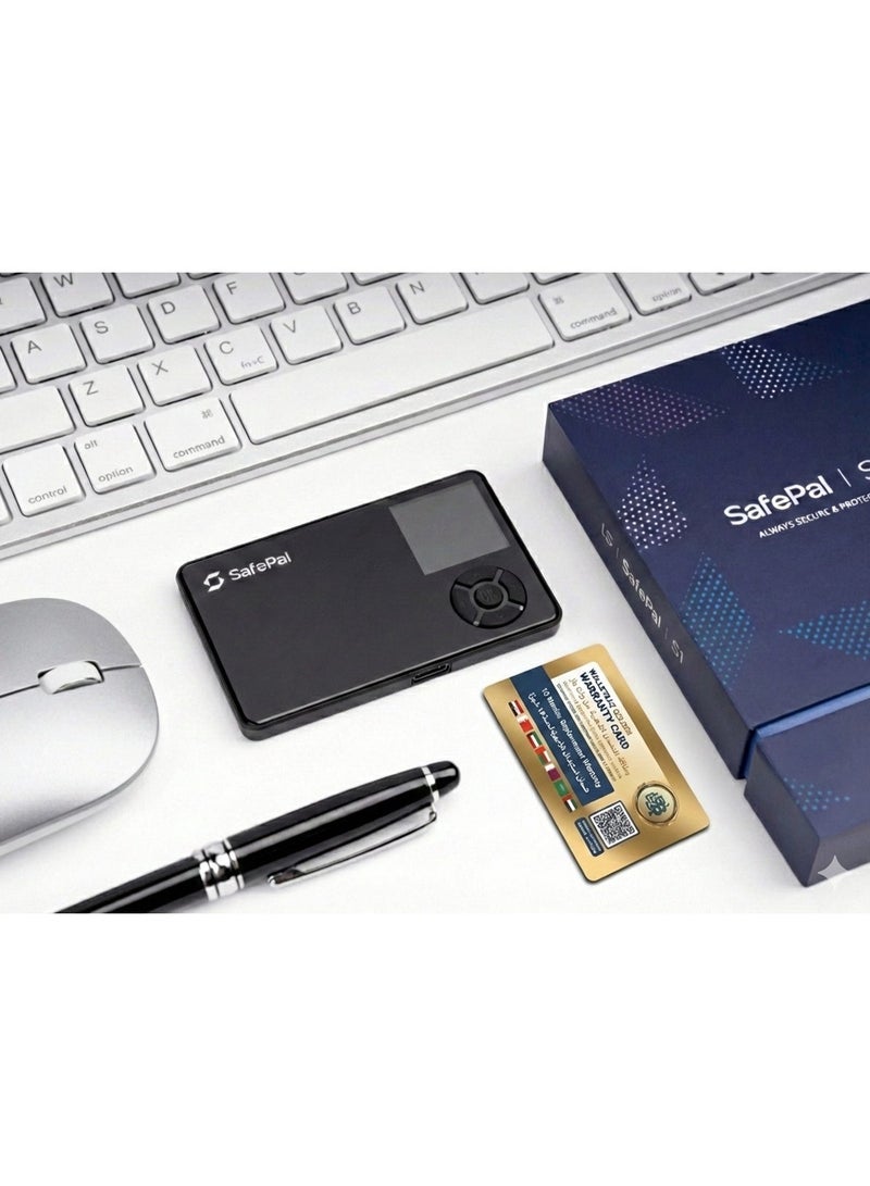 SafePal S1 Cryptocurrency Hardware Wallet + CryptoKIT Premium Bundle (6-Months) | Official UAE Reseller, 100% Air-Gapped Cold Storage, EAL6+ Secure Element, 1.3" Color Screen, Anti-Tamper, for iOS/Android/Windows - Image 5