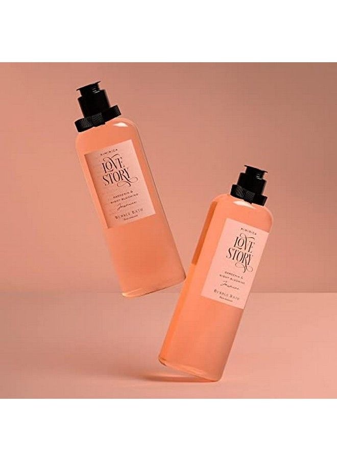 KIMIRICA - Love Story Bubble Bath Bottle 100% Vegan And Paraben Free With Goodness Of Ginkgo Biloba & White Tea Extracts Provitamin B5 Aloe Vera & Vitamin E 290 Ml - Image 1