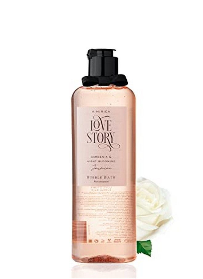 KIMIRICA - Love Story Bubble Bath Bottle 100% Vegan And Paraben Free With Goodness Of Ginkgo Biloba & White Tea Extracts Provitamin B5 Aloe Vera & Vitamin E 290 Ml - Image 1