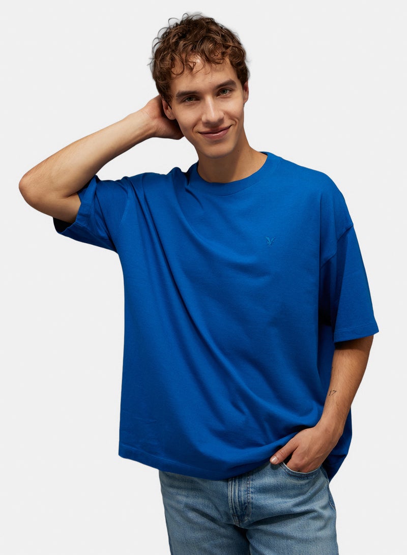 American Eagle AE Oversized Crewneck T-Shirt - Image 1