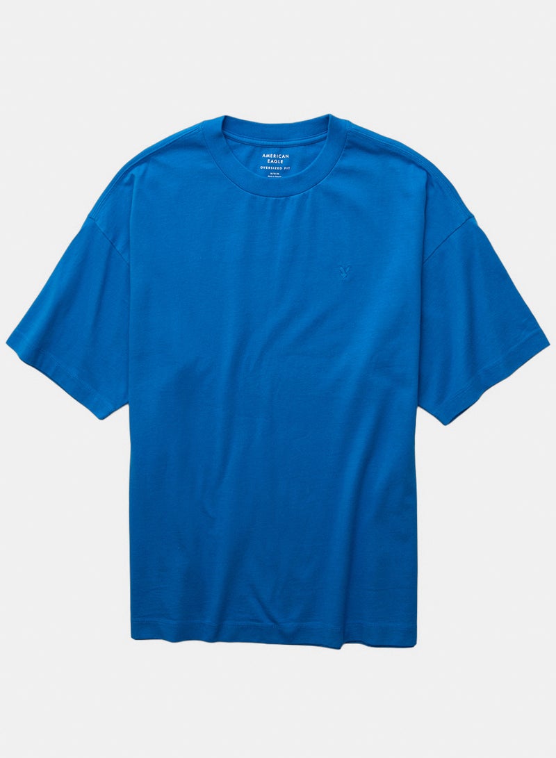 American Eagle AE Oversized Crewneck T-Shirt - Image 3