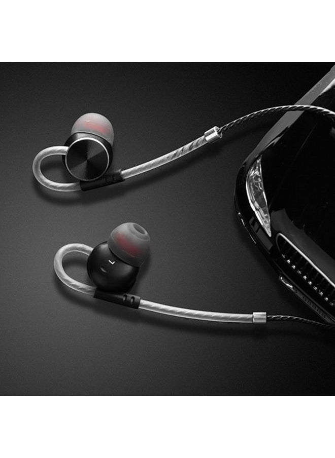QKZ DM10 3.5mm In-ear Headphone, Bass Subwoofer Metal Wired Earphone, Magnetic Suction Line Control with Microphone Sports Headsets Earphones  - Image 5