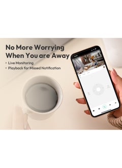 Botslab C212 – 3MP Smart Security Camera with 1080p HD Video, Motion Detection, Two-Way Audio, Night Vision & Cloud Storage for Home & Office Surveillance  - Image 5