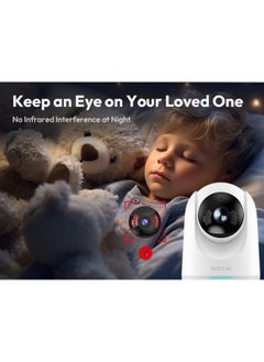Botslab C212 – 3MP Smart Security Camera with 1080p HD Video, Motion Detection, Two-Way Audio, Night Vision & Cloud Storage for Home & Office Surveillance  - Image 4