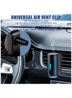 LKTOCAFT Intelligent  Car Air Freshener Diffuser, Three Adjustable Modes Smart Car Air Freshener, Car Aroma Diffuser with 3pcs Essential Oil Bottles (Empty Bottle)  - Image 3
