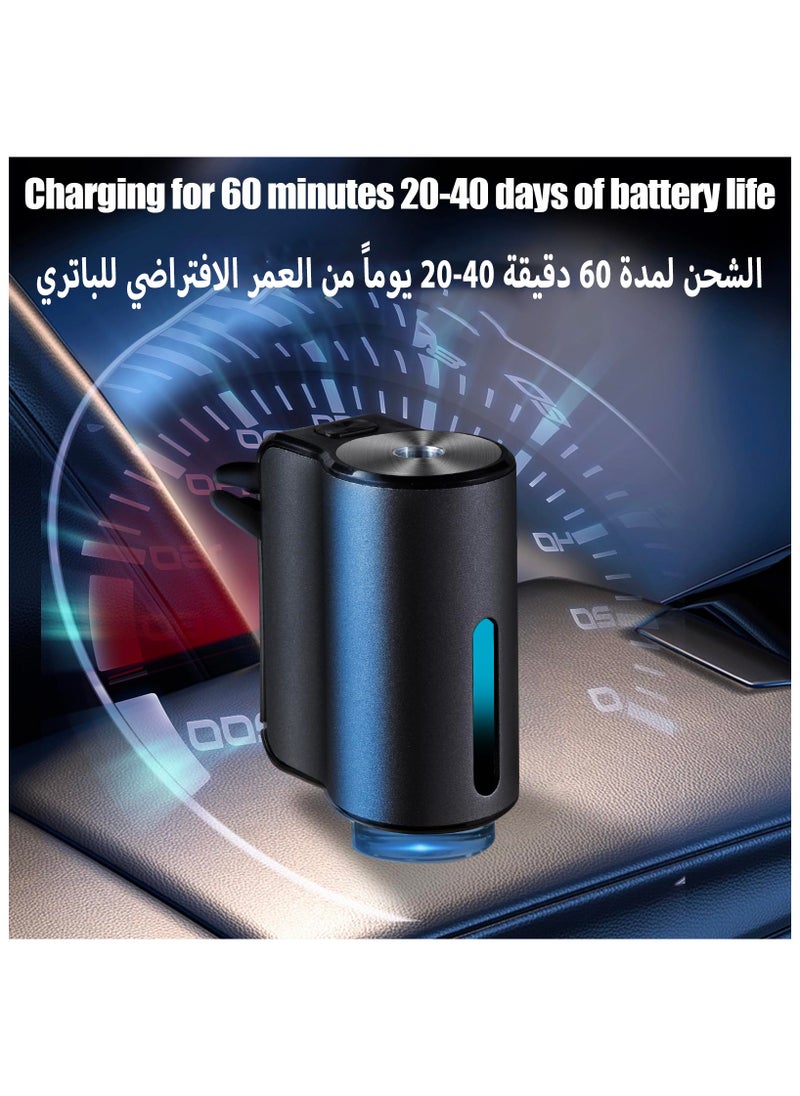 LKTOCAFT - Intelligent  Car Air Freshener Diffuser, Three Adjustable Modes Smart Car Air Freshener, Car Aroma Diffuser with 3pcs Essential Oil Bottles (Empty Bottle) - Image 1