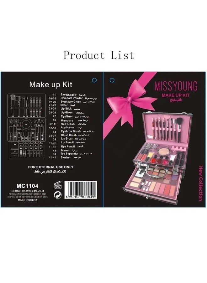 MISS YOUNG - Multipurpose Face Makeup Kit (49 Pieces) - Image 1