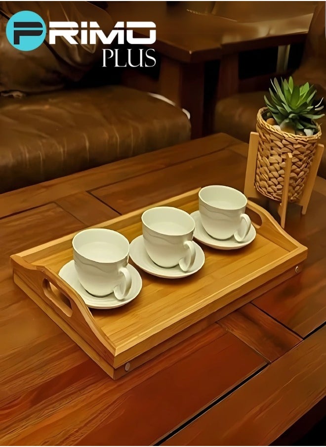 PRIMO PLUS - Bed Tray Table With Folding Legs Brown - Image 1