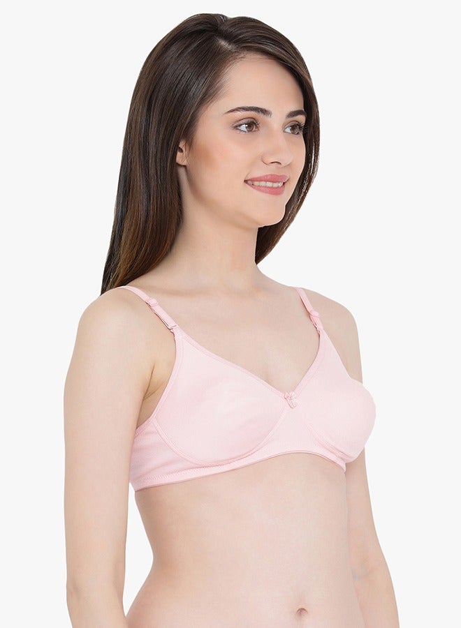 Clovia Clovia Pack of 3 Lightly Padded Non-Wired Full Cup Multiway T-shirt Bra - Cotton Rich - Image 5