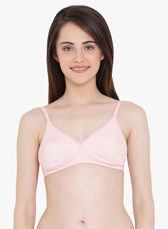 Clovia Clovia Pack of 3 Lightly Padded Non-Wired Full Cup Multiway T-shirt Bra - Cotton Rich - Image 3
