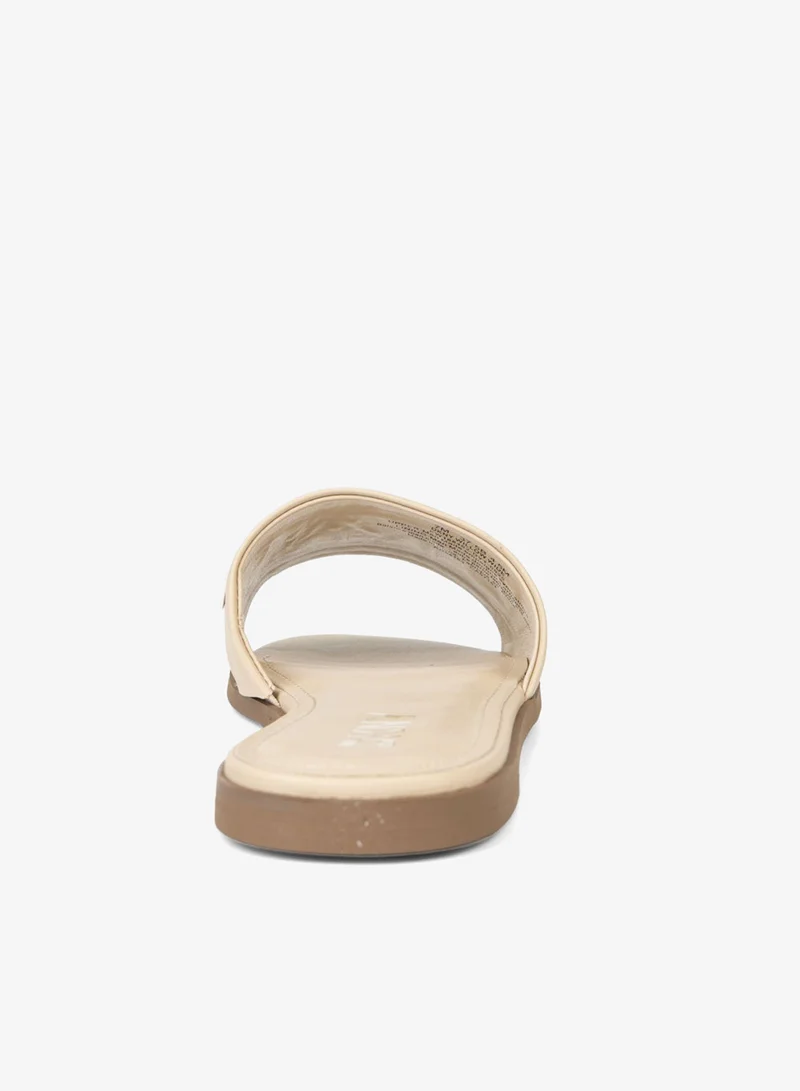DKNY LIGHT TAUPE Willow - Flat Slide 5Mm for Women | Best Price UAE